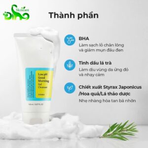 Sữa Rửa Mặt Cosrx Good Morning Low pH Gel 150ml