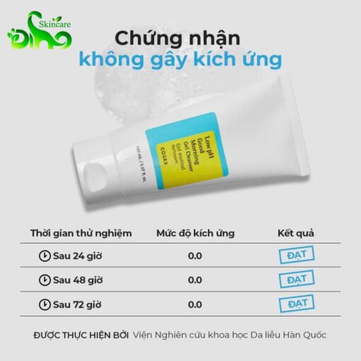 Sữa Rửa Mặt Cosrx Good Morning Low pH Gel 150ml