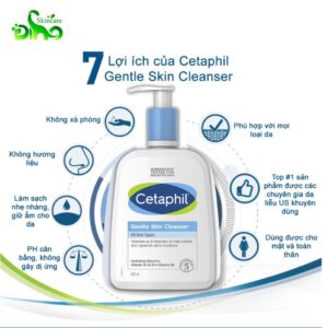 Sữa rửa mặt CeraVe Foaming Facial Cleanser