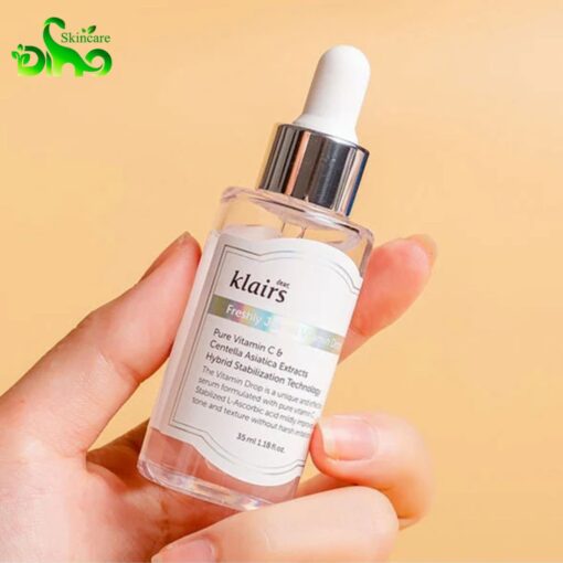 Serum Klairs Freshly Juiced Vitamin Drop trắng da mờ thâm lọ 35ml