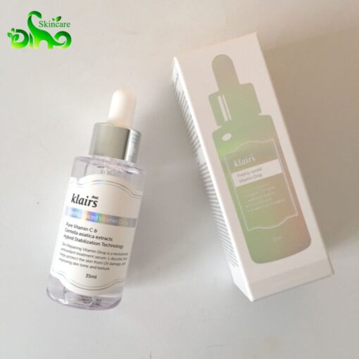 Serum Klairs Freshly Juiced Vitamin Drop trắng da mờ thâm lọ 35ml