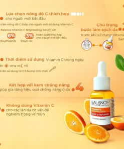 Lưu ý khi lựa chọn serum vitamin c về nồng độ sản phẩm