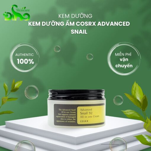 Kem dưỡng ẩm Cosrx Advanced Snail