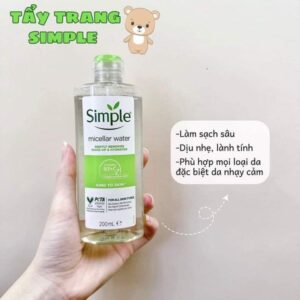 nước tẩy trang cho bà bầu