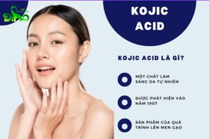 Hoạt chất dưỡng trắng da kọic acid